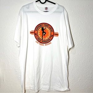 Las Vegas Nevada Support Pole Workers Men's White